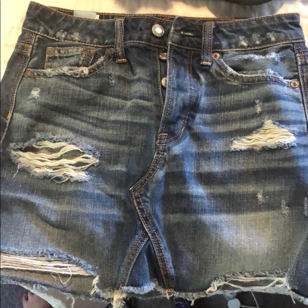 Ae denim skirt